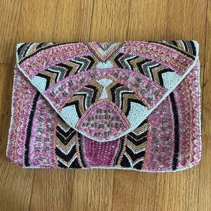 Beaded clutch